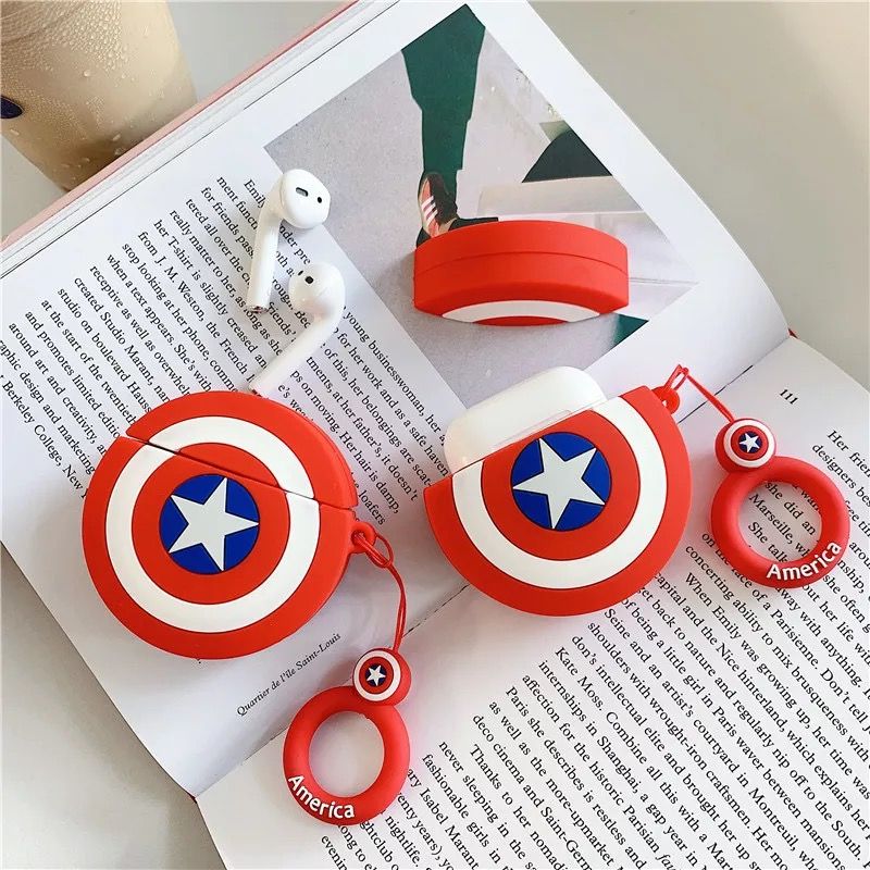 Case para Airpods 2 Capitán America - Marvel