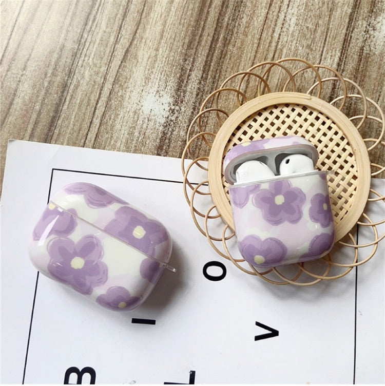 Case para Airpods "Floreado Purpura"