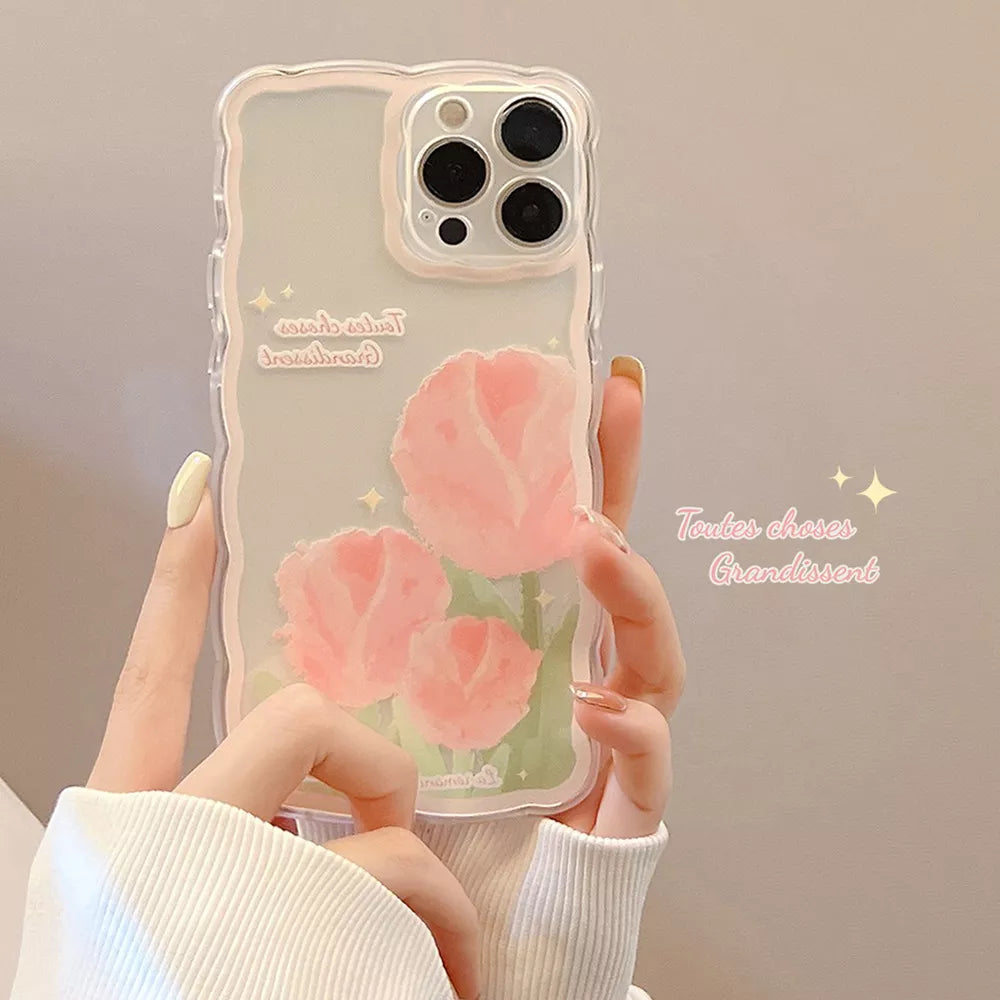Case para iPhone Cute Flower - Japanese Style