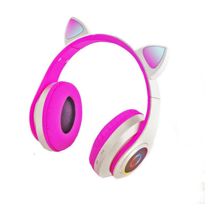 PACK MINI TECH - PARA NIÑAS Y ADOLESCENTES - CAT HEADPHONE + AURICULARES BLUETOOTH
