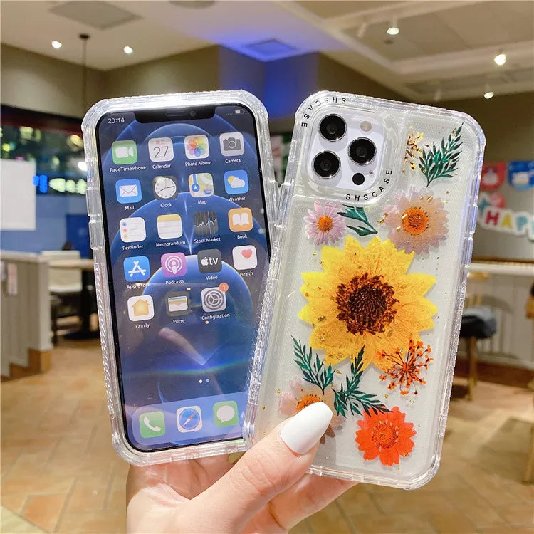 Case para iPhone - Total Protection 360 "Primaveral Flowers"