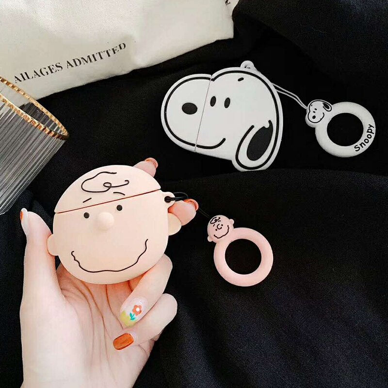 Case para Airpods 2 Snoopy & Charlie Brown