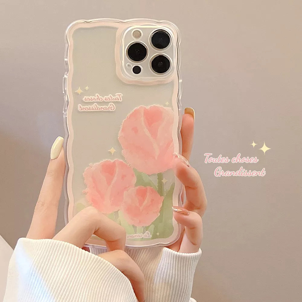 Case para iPhone Cute Flower - Japanese Style