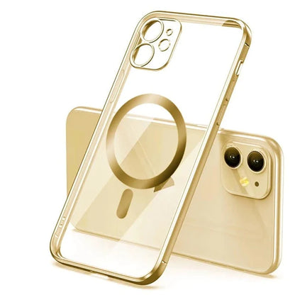 Case para iPhone Mag Safe con bordes de colores