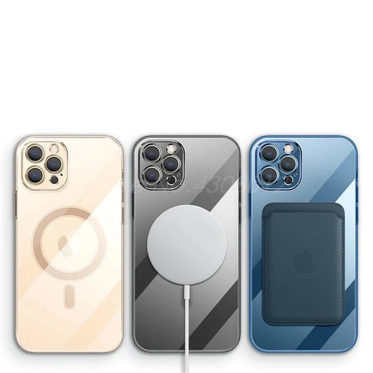 Case para iPhone Mag Safe con bordes de colores